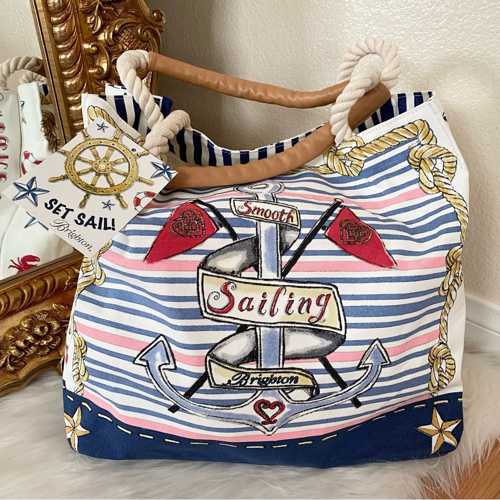 Brighton Sail Into Summer Tote NWT